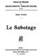 [Gutenberg 57766] • Le Sabotage